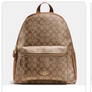 Used Coach Charlie Backpack